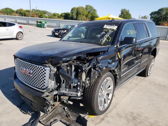 1GKS1CKJ2GR265574 - 2016 GMC YUKON DENA BLACK photo 2