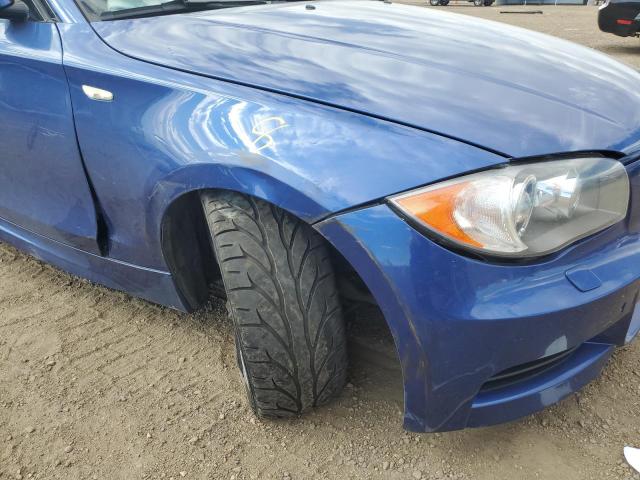 WBAUC73578VF23314 - 2008 BMW 135 I BLUE photo 9