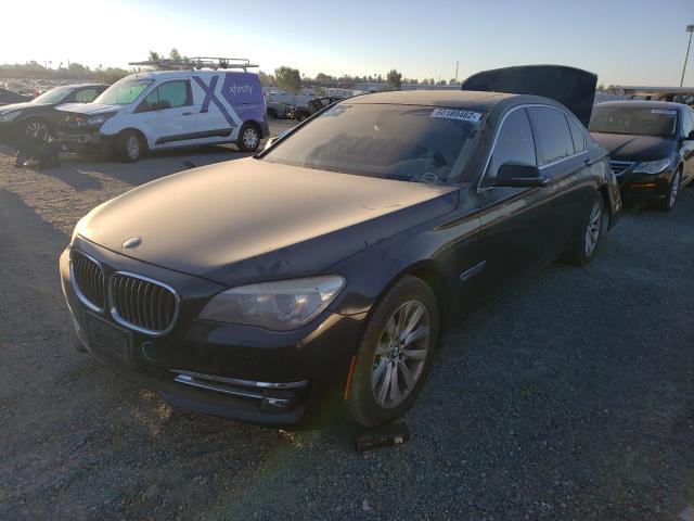 WBAYE4C56DD136812 - 2013 BMW 740 LI BLACK photo 2