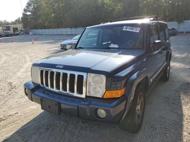 1J4RG4GK1AC156737 - 2010 JEEP COMMANDER 蓝色 照片 2