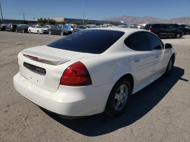 2G2WP552781183107 - 2008 PONTIAC GRAND PRIX თეთრი ფოტო 4