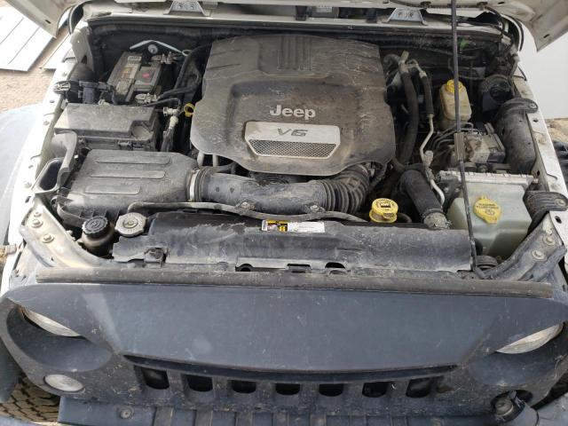 1C4AJWAG3FL614855 - 2015 JEEP WRANGLER S WHITE photo 7