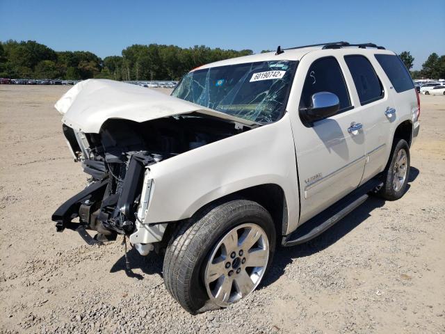 1GKS1CE02ER157083 - 2014 GMC YUKON SLT WHITE photo 2