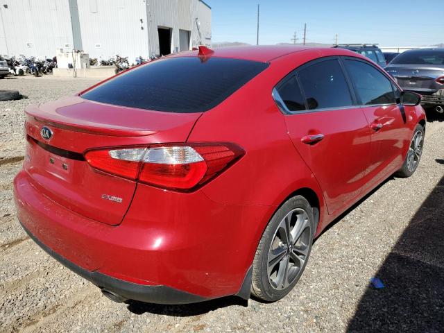 KNAFZ4A85F5303344 - 2015 KIA FORTE EX RED photo 4