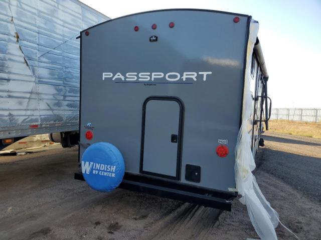 4YDT28221MD412296 - 2021 KEYSTONE PASSPORT WHITE photo 4