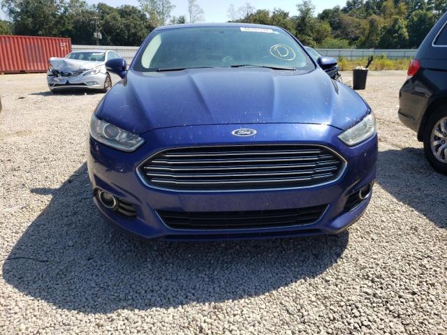 3FA6P0K92FR239890 - 2015 FORD FUSION TIT BLUE photo 9