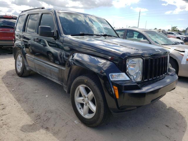 1J8GP28K09W547400 - 2009 JEEP LIBERTY SP BLACK photo 1