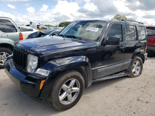 1J8GP28K09W547400 - 2009 JEEP LIBERTY SP BLACK photo 2