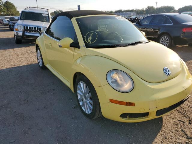 3VWRF31YX8M403288 - 2008 VOLKSWAGEN NEW BEETLE 黄色 照片 1