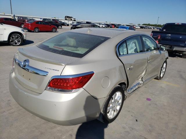 1G4GC5ER2DF211256 - 2013 BUICK LACROSSE TAN photo 4