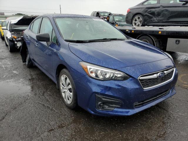 4S3GKAA67J3625464 - 2018 SUBARU IMPREZA BLUE photo 1