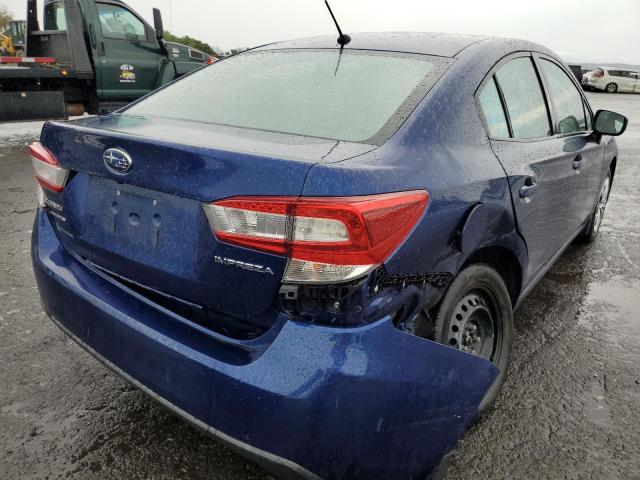 4S3GKAA67J3625464 - 2018 SUBARU IMPREZA BLUE photo 4