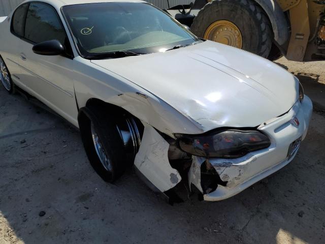 2G1WW15E929162701 - 2002 CHEVROLET MONTE CARL თეთრი ფოტო 9