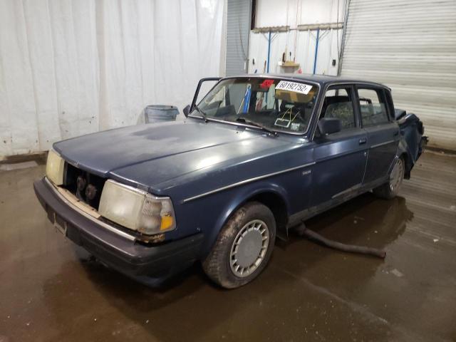 YV1AA8842L1421072 - 1990 VOLVO 240 BASE BLUE photo 2