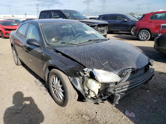 1C3EL46T43N550660 - 2003 CHRYSLER SEBRING LX BLACK photo 1