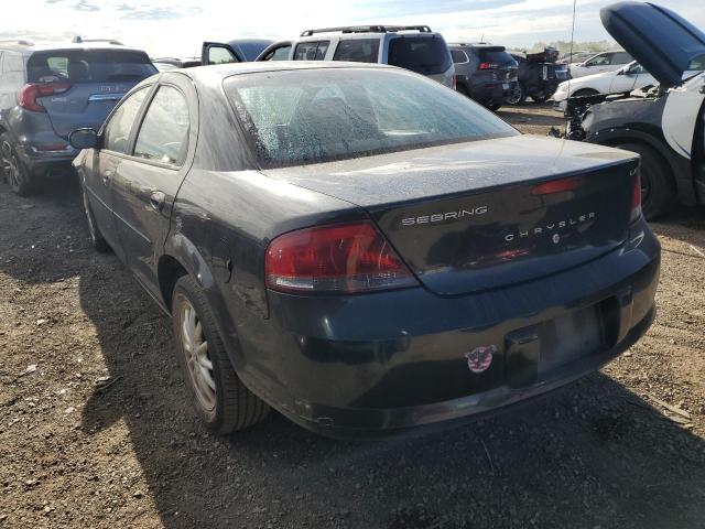 1C3EL46T43N550660 - 2003 CHRYSLER SEBRING LX BLACK photo 3