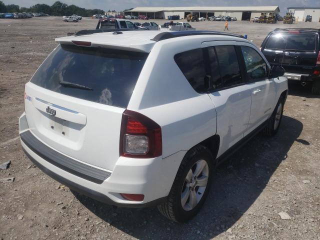 1C4NJCBB8FD115837 - 2015 JEEP COMPASS SP WHITE photo 4