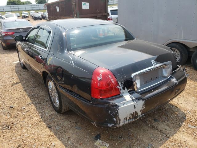 1LNHM82VX7Y617086 - 2007 LINCOLN TOWN CAR S BLACK photo 3