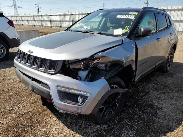 3C4NJDDB9LT214773 - 2020 JEEP COMPASS TR SILVER photo 2