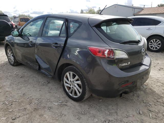 JM1BL1L79C1601548 - 2012 MAZDA 3 I GRAY photo 3