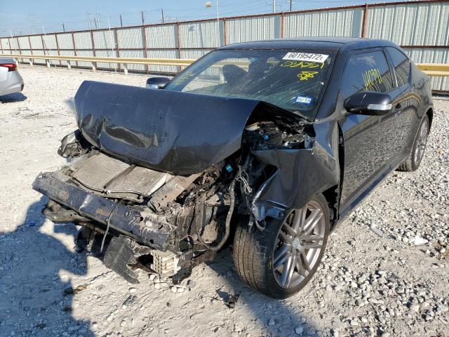 JTKJF5C70C3034251 - 2012 TOYOTA SCION TC ნაცრისფერი ფოტო 2