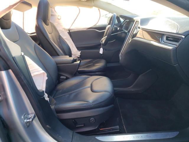 5YJSA1H10EFP61001 - 2014 TESLA MODEL S Արծաթագույն լուսանկար 5