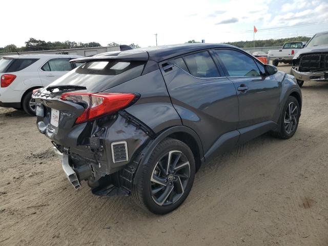 NMTKHMBX6MR130272 - 2021 TOYOTA C-HR XLE GRAY photo 4