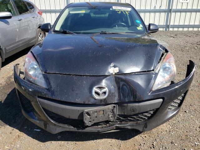 JM1BL1VPXD1785879 - 2013 MAZDA 3 I BLACK photo 9