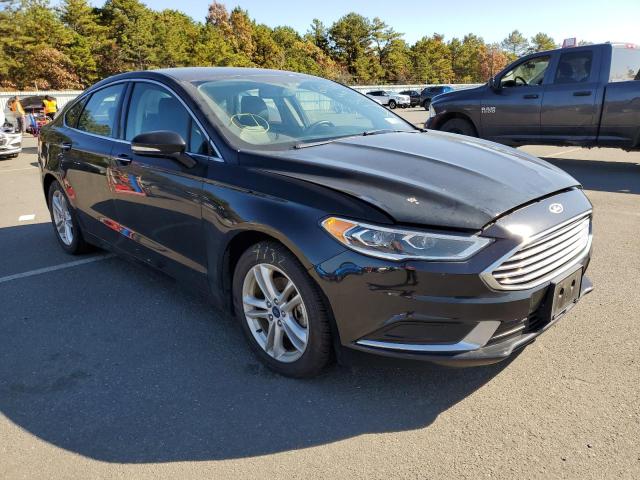 3FA6P0HD2JR156660 - 2018 FORD FUSION SE 黑色 照片 1