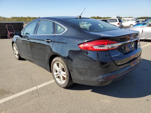 3FA6P0HD2JR156660 - 2018 FORD FUSION SE 黑色 照片 3