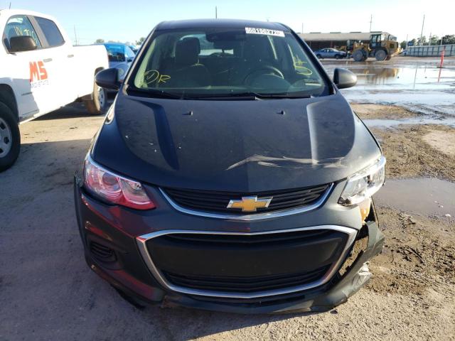 1G1JG6SB7L4123933 - 2020 CHEVROLET SONIC CHARCOAL photo 5