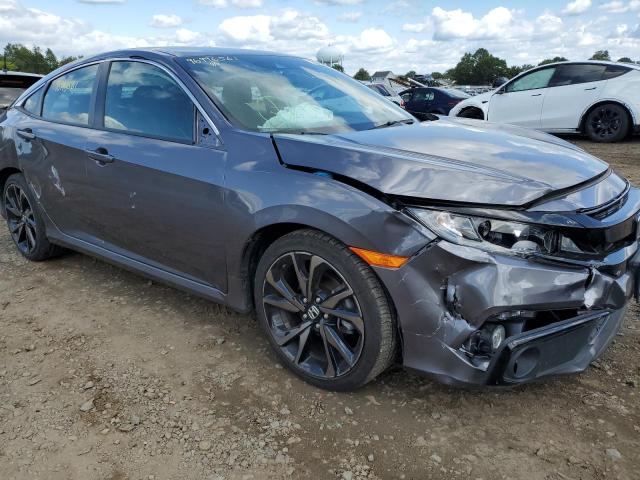 2HGFC2F84MH551464 - 2021 HONDA CIVIC SPOR GRAY photo 9