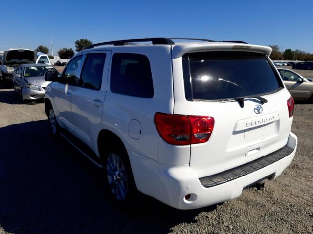 5TDZY5G18HS069006 - 2017 TOYOTA SEQUOIA WHITE photo 3