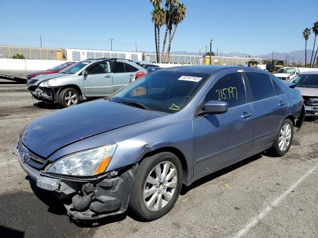 1HGCM56367A143248 - 2007 HONDA ACCORD SE BLUE photo 2