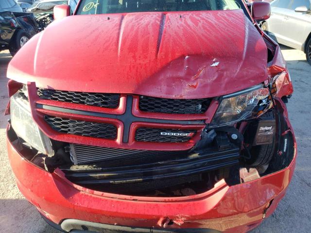 3C4PDCEG9JT472647 - 2018 DODGE JOURNEY GT RED photo 7