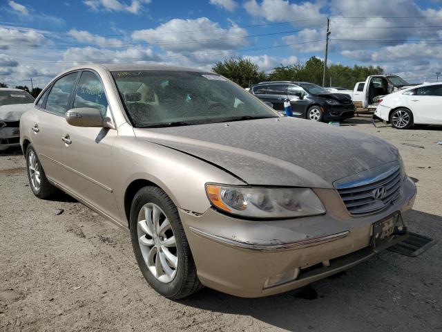 KMHFC46F17A183090 - 2007 HYUNDAI AZERA SE GOLD photo 1