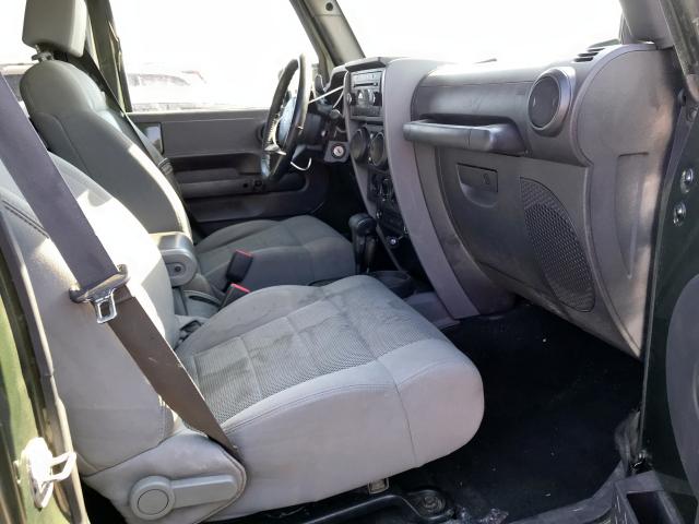 1J8GA59167L213931 - 2007 JEEP WRANGLER S 绿色 照片 5