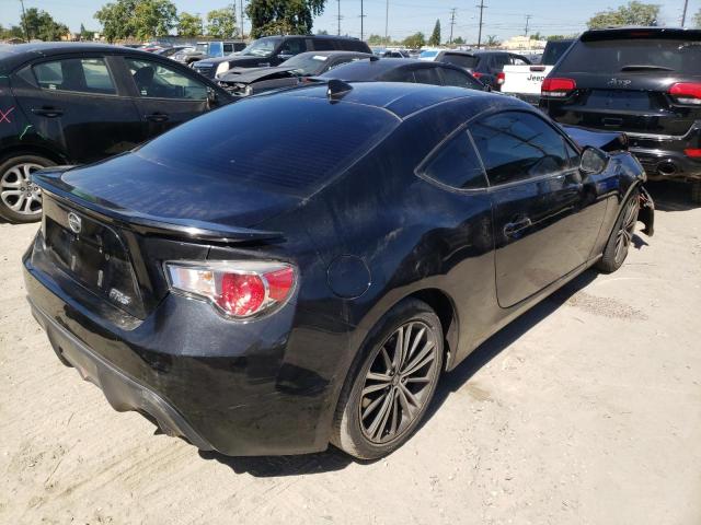 JF1ZNAA19F8713968 - 2015 TOYOTA SCION FR-S BLACK photo 4