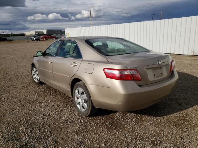 4T1BE46K08U730730 - 2008 TOYOTA CAMRY CE TAN photo 3