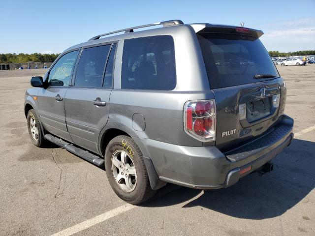 5FNYF18658B029619 - 2008 HONDA PILOT GRAY photo 3