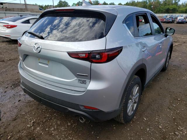 JM3KFBBM3N1592019 - 2022 MAZDA CX-5 SELEC SILVER photo 4