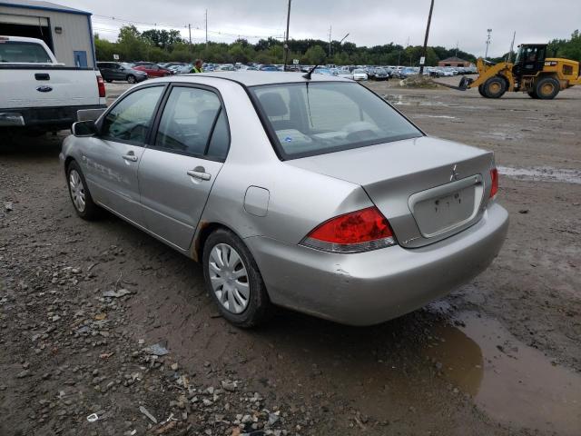 JA3AJ26EX6U006646 - 2006 MITSUBISHI LANCER ES SILVER photo 3