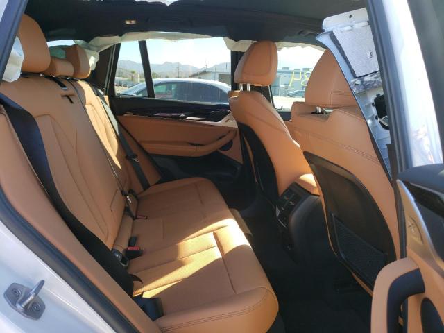 5UX43DP06N9M46399 - 2022 BMW X3 SDRIVE3 WHITE photo 6