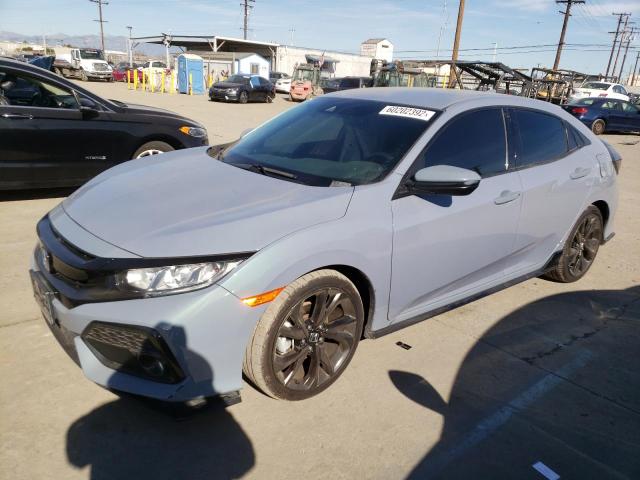 SHHFK7H47KU414920 - 2019 HONDA CIVIC SPOR 蓝色 照片 1