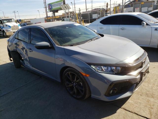 SHHFK7H47KU414920 - 2019 HONDA CIVIC SPOR 蓝色 照片 4
