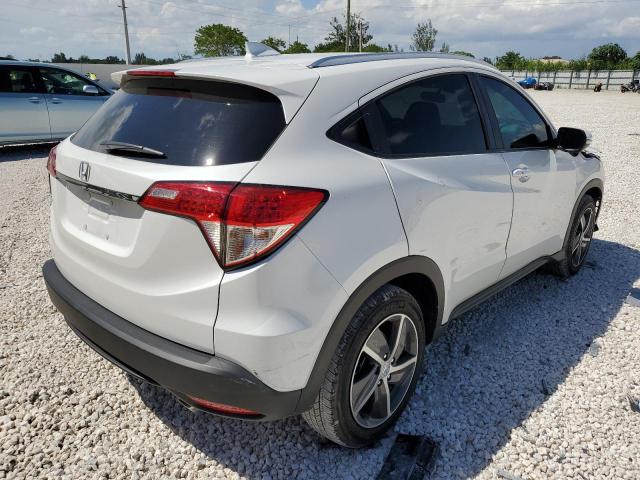 3CZRU5H56NM728090 - 2022 HONDA HR-V EX WHITE photo 4