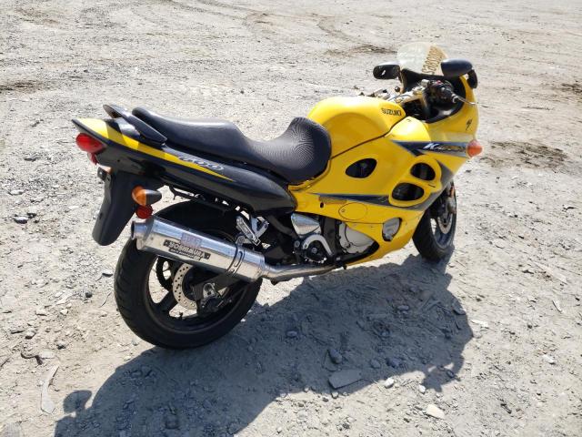 JS1GN79A832100774 - 2003 SUZUKI GSX600 F YELLOW photo 4