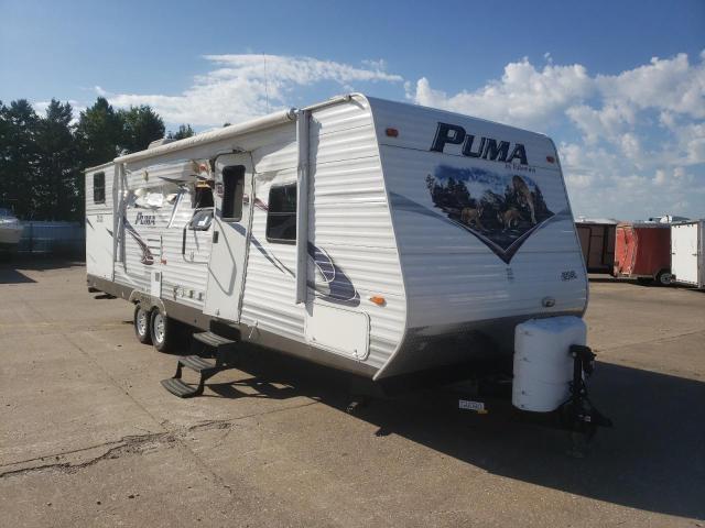 4X4TPUF2XCP035014 - 2012 PUMA TRAILER WHITE photo 1