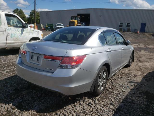 1HGCP2F65CA241889 - 2012 HONDA ACCORD SE SILVER photo 4