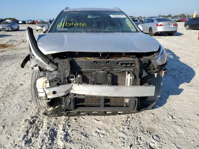 KNDCB3LC8L5397656 - 2020 KIA NIRO LX SILVER photo 9